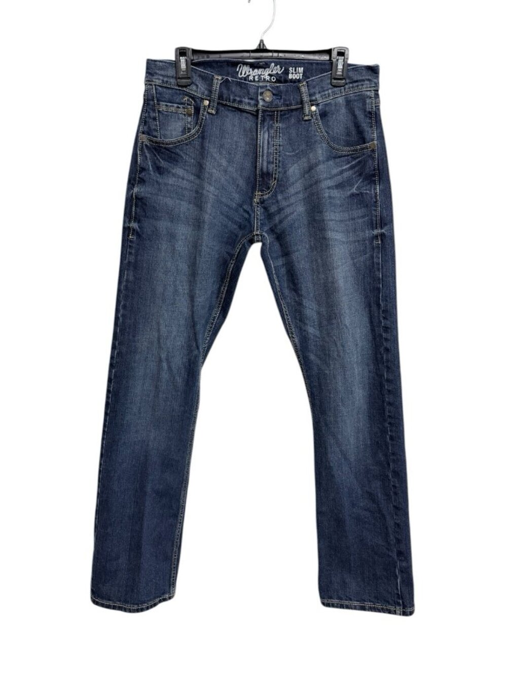 Wrangler Retro Slim Boot Jeans Men's Size 32x34 (32x33) Western Rodeo Cowboy